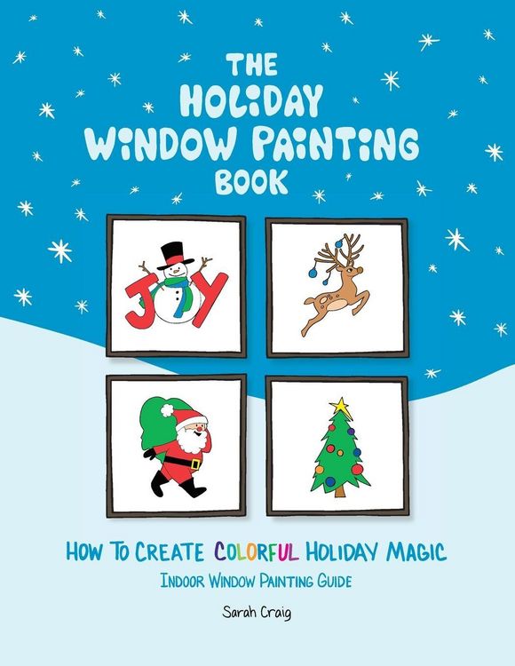 Produktbild: The Holiday Window Painting Book