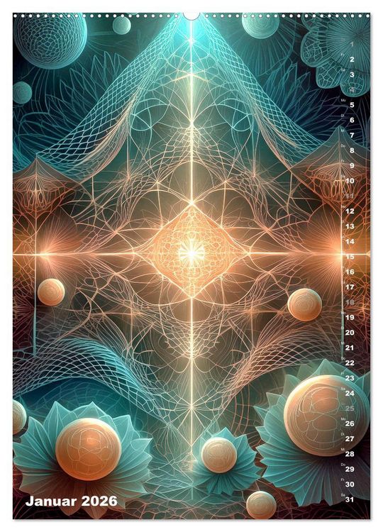 Produktbild: Surrealistische Traumwelt (Wandkalender 2026 DIN A2 hoch), CALVENDO Monatskalender