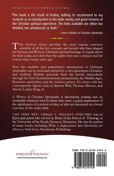 Produktbild: History of Christian Spirituality