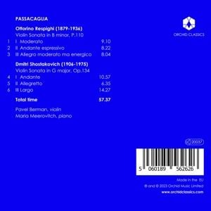 Produktbild: Berman/Meerovitch: Passacaglia