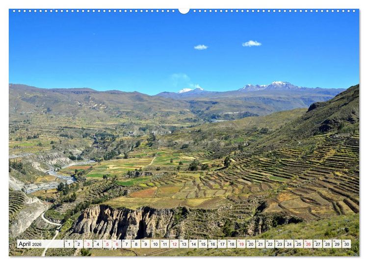 Produktbild: Faszination PERU, zwischen Anden und Regenwald (hochwertiger Premium Wandkalender 2026 DIN A2 quer), Kunstdruck in Hochglanz