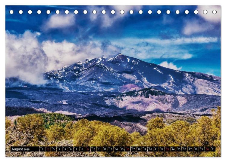 Produktbild: Sizilien - Perle im Mittelmeer (Tischkalender 2026 DIN A5 quer), CALVENDO Monatskalender