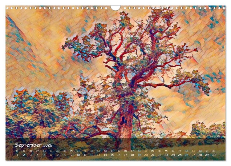 Produktbild: Surreales Farbspiel (Wandkalender 2026 DIN A3 quer), CALVENDO Monatskalender