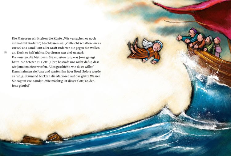 Produktbild: Die bunte Kinderbibel f&uuml;r dich. Farbenfroh illustrierte Bibel mit den wichtigen Bibelstellen. Spielerisch den Glauben entdecken: Christliche Kindergeschichten f&uuml;r Erstleser ab 6 Jahren