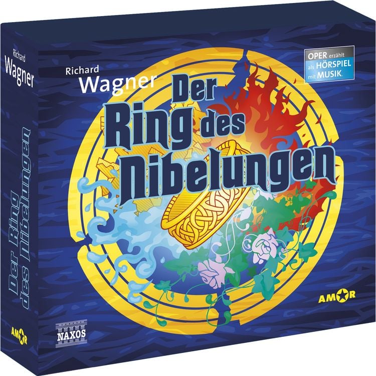Produktbild: Der Ring des Nibelungen &ndash; Oper erz&auml;hlt als H&ouml;rspiel mit Musik (4 CD-Box)