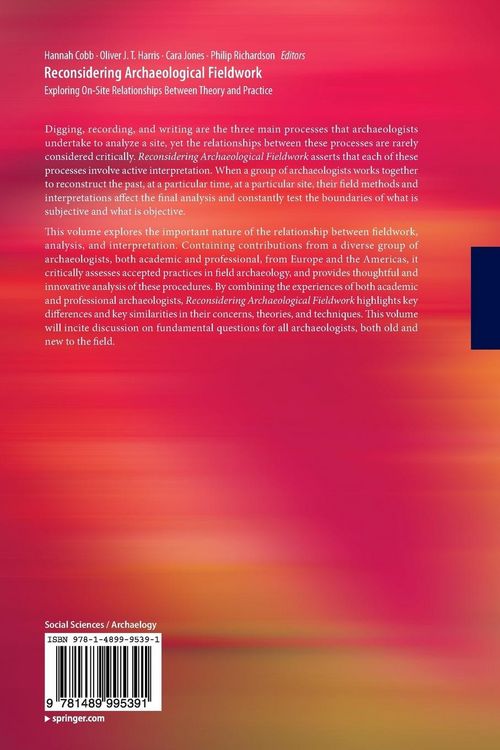 Produktbild: Reconsidering Archaeological Fieldwork