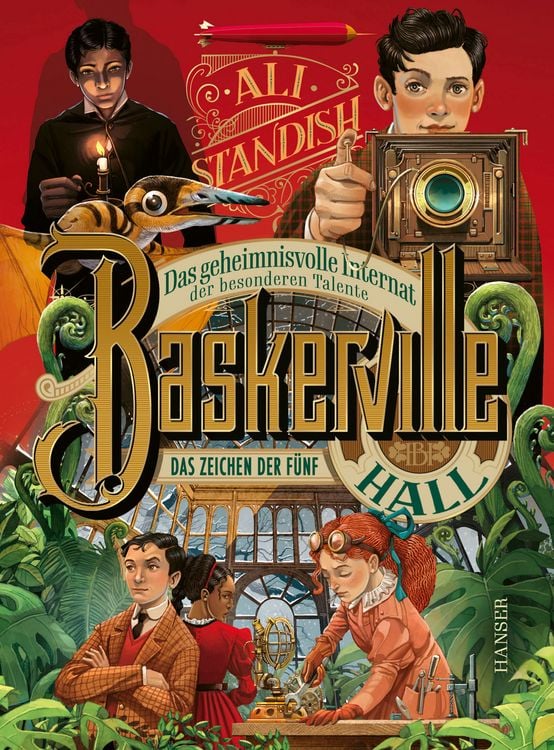 Produktbild: Baskerville Hall - Das geheimnisvolle Internat der besonderen Talente: Das Zeichen der Fünf