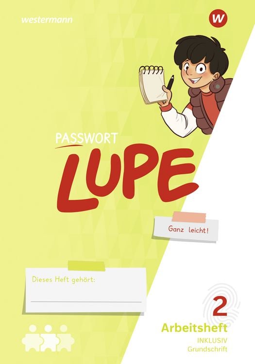 Produktbild: PASSWORT LUPE - Sprachbuch und Spracharbeitsheft