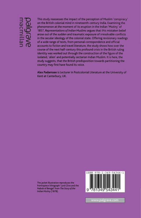 Produktbild: Representations of Indian Muslims in British Colonial Discourse