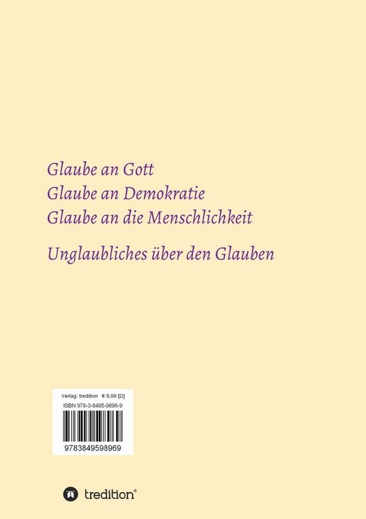 Produktbild: Glaubst Du noch oder denkst Du schon?