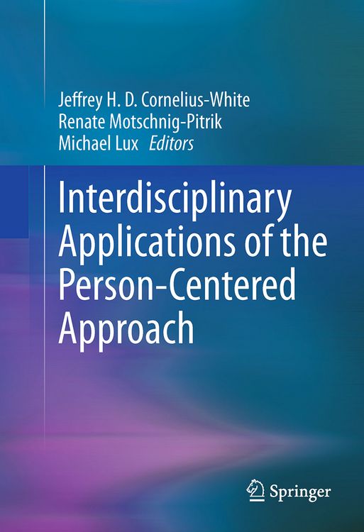 Produktbild: Interdisciplinary Applications of the Person-Centered Approach