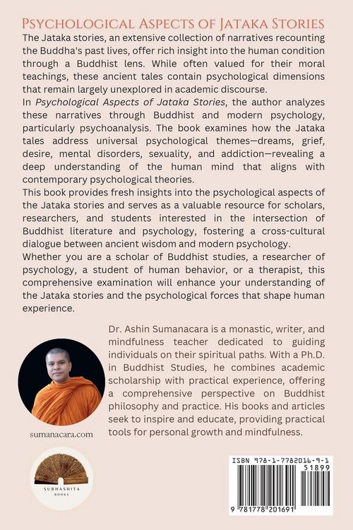 Produktbild: Psychological Aspects of Jataka Stories