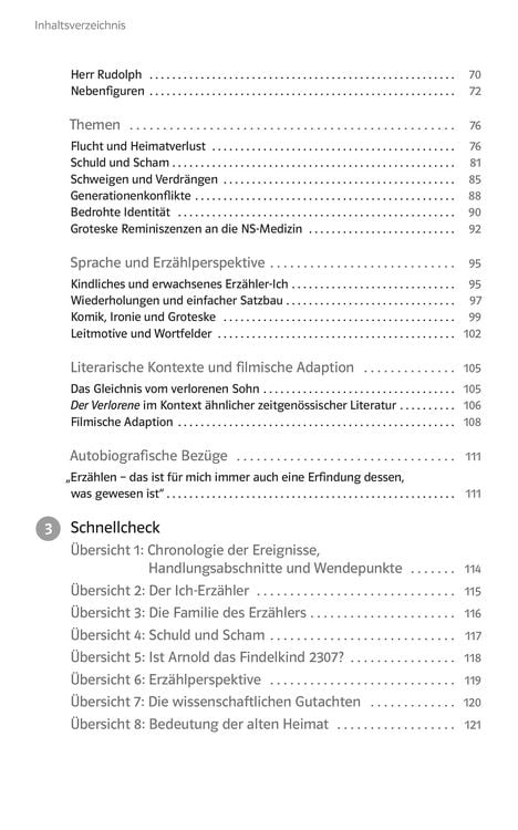 Produktbild: Klett Lekt&uuml;rehilfen Hans-Ulrich Treichel, Der Verlorene