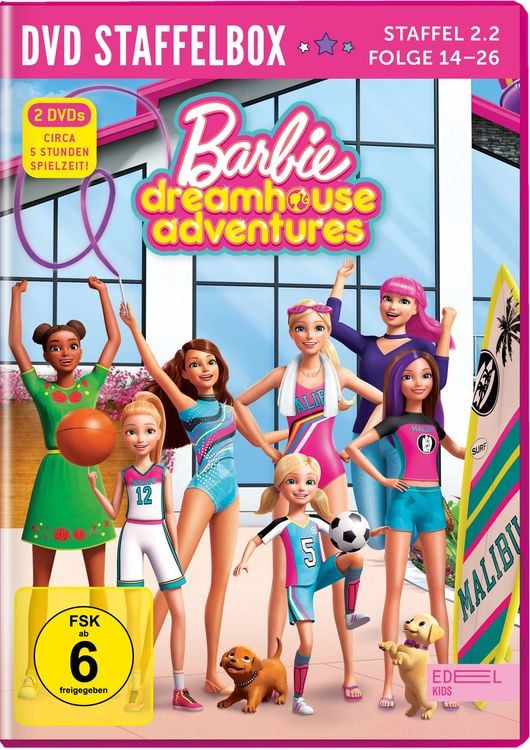 Produktbild: Barbie Dreamhouse Adventures - Staffel 2.2 - Folge 14-26 [2 DVDs]