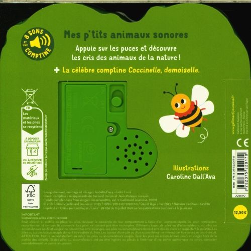 Produktbild: Croa ! : les sons de la nature