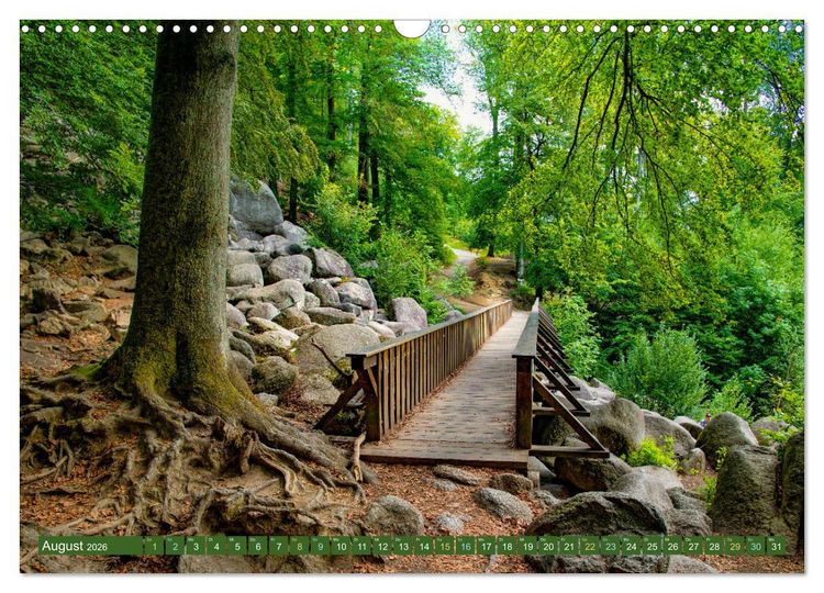 Produktbild: Das Felsenmeer - Natur pur im Odenwald (Wandkalender 2026 DIN A3 quer), CALVENDO Monatskalender