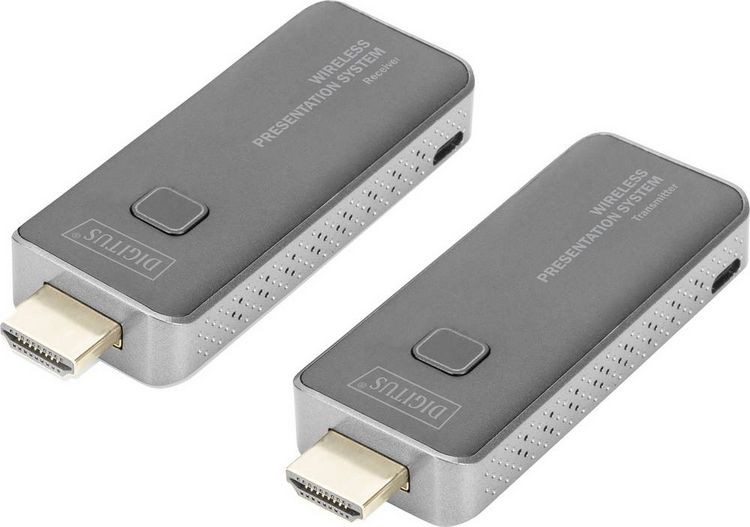 Produktbild: Digitus DS-55319 HDMI-Funk&uuml;bertragung (Set) 50m 5GHz 1920 x 1080 Pixel
