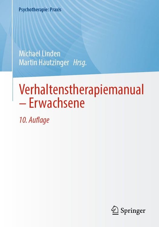 Produktbild: Verhaltenstherapiemanual &ndash; Erwachsene