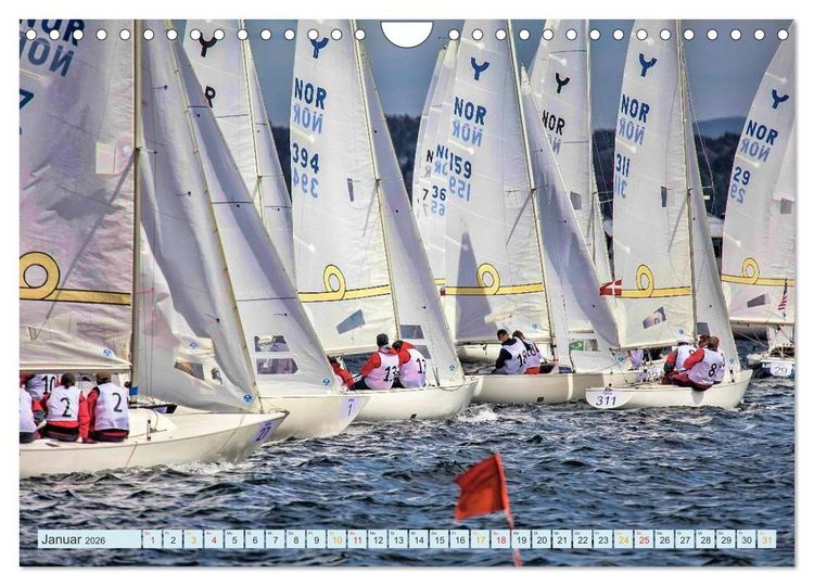 Produktbild: Segeln - Freiheit und Abenteuer (Wandkalender 2026 DIN A4 quer), CALVENDO Monatskalender