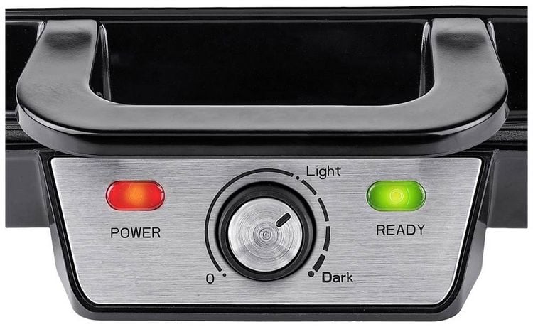 Produktbild: Tristar WF-2195 Waffeleisen Schwarz, Silber