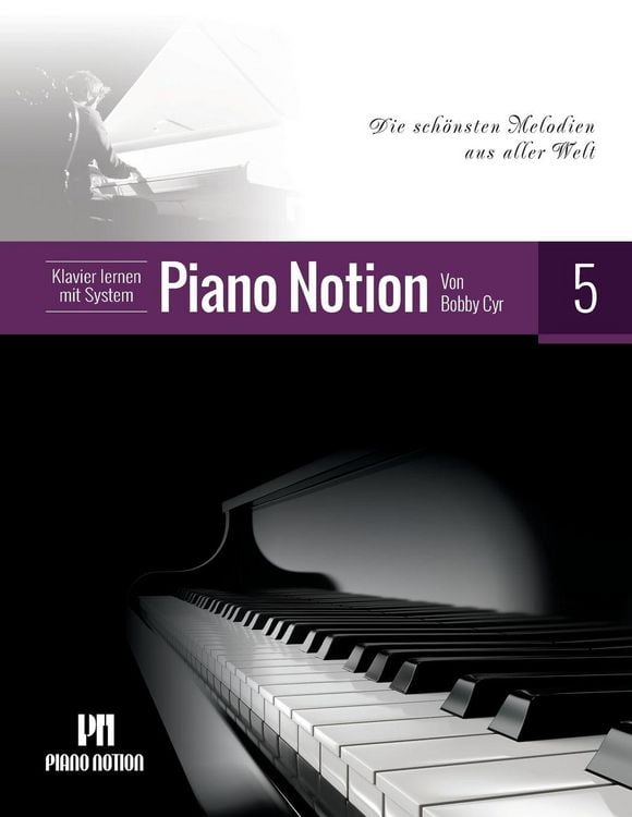 Produktbild: Klavier lernen mit System Piano Notion Buch F&uuml;nf