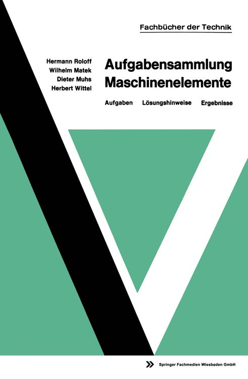Produktbild: Aufgabensammlung Maschinenelemente