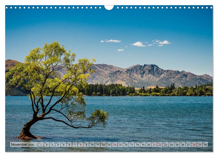 Produktbild: New Zealand - At the end of the world (Wall Calendar 2026 DIN A3 landscape), CALVENDO 12 Month Wall Calendar