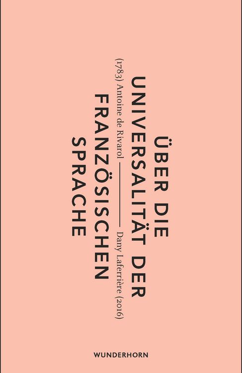 Produktbild: &Uuml;ber die Universalit&auml;t der franz&ouml;sischen Sprache