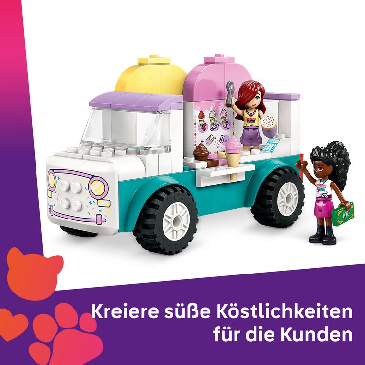 Produktbild: LEGO Friends Heartlake City Eiswagen, Spielzeug f&uuml;r Rollenspiele 42644