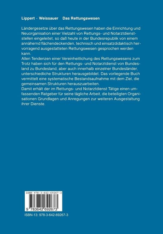 Produktbild: Das Rettungswesen