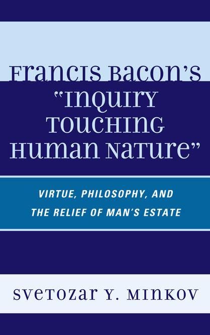 Produktbild: Francis Bacon's Inquiry Touching Human Nature