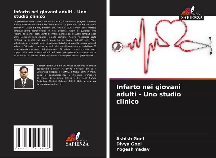 Produktbild: Infarto nei giovani adulti - Uno studio clinico