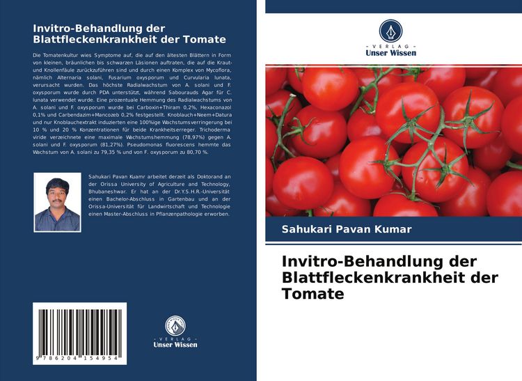 Produktbild: Invitro-Behandlung der Blattfleckenkrankheit der Tomate