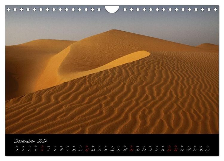 Produktbild: Faszination W&uuml;ste (Wandkalender 2027 DIN A4 quer), CALVENDO Monatskalender