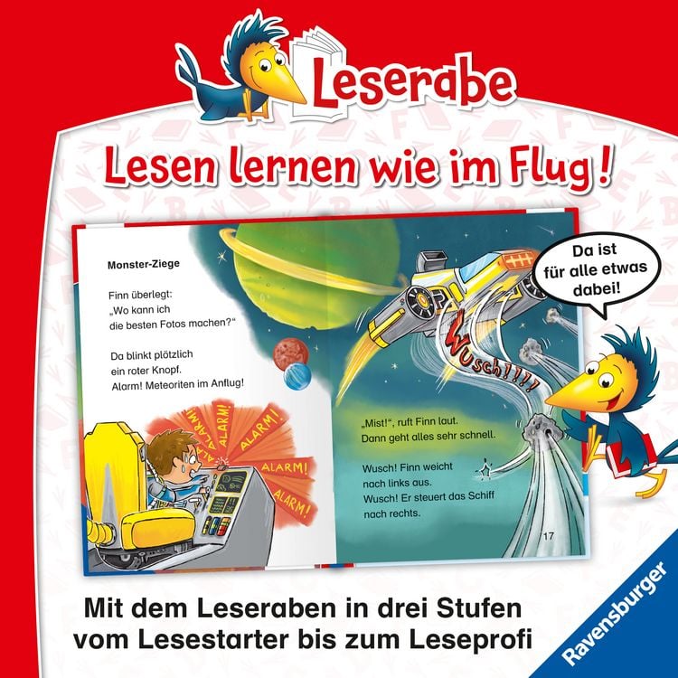 Produktbild: Leserabe 1. Lesestufe - Verirrt im Weltall