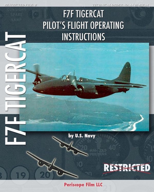 Produktbild: F7F Tigercat Pilot's Flight Operating Instructions