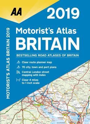 Produktbild: Motorist's Atlas Britain 2019 Sp