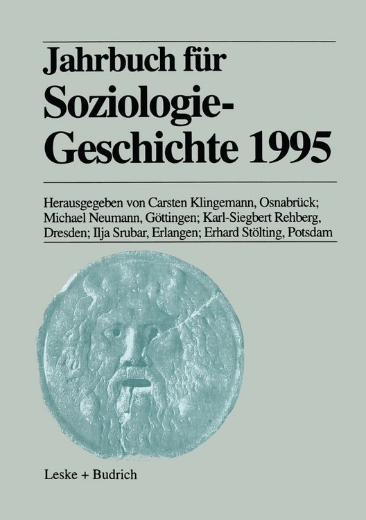 Produktbild: Jahrbuch f&uuml;r Soziologiegeschichte 1995