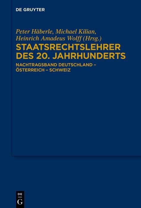 Produktbild: Staatsrechtslehrer des 20. Jahrhunderts