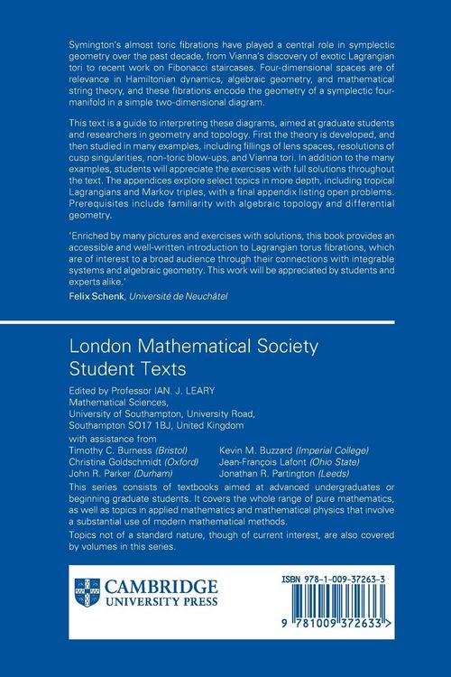 Produktbild: Lectures on Lagrangian Torus Fibrations