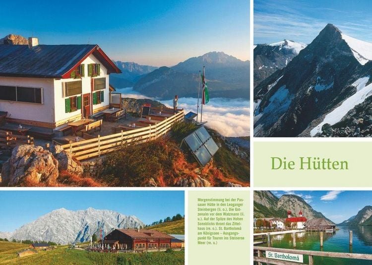 Produktbild: H&uuml;ttenziele Berchtesgadener und Salzburger Land