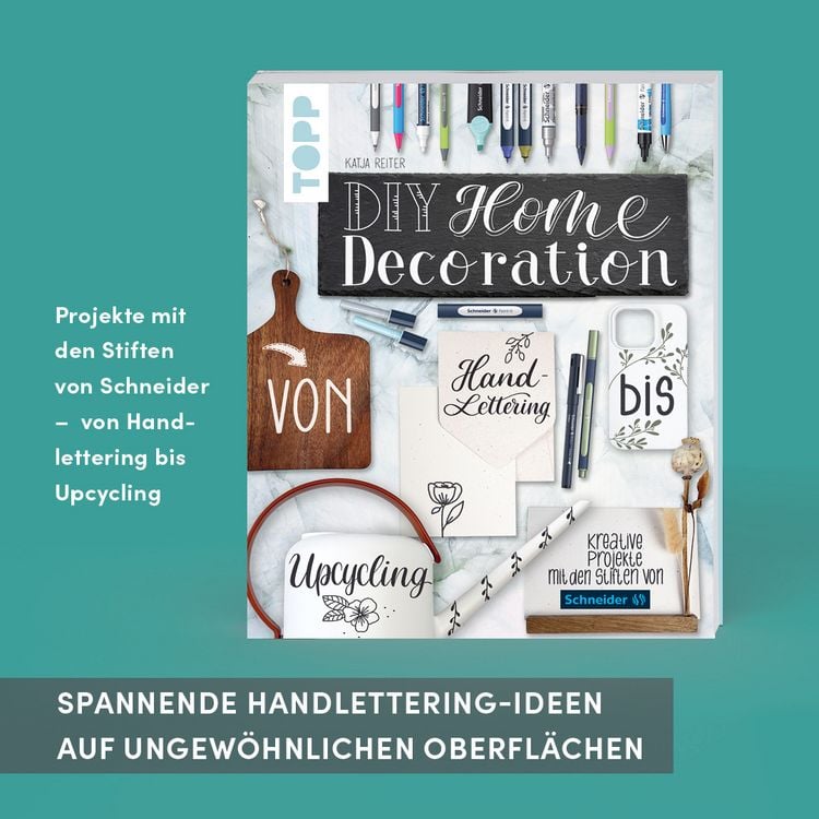 Produktbild: DIY Home Decoration &ndash; von Handlettering bis Upcycling