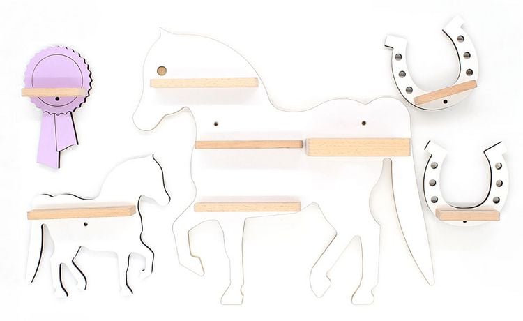 Produktbild: Wandregal "Pferd" für Toniebox