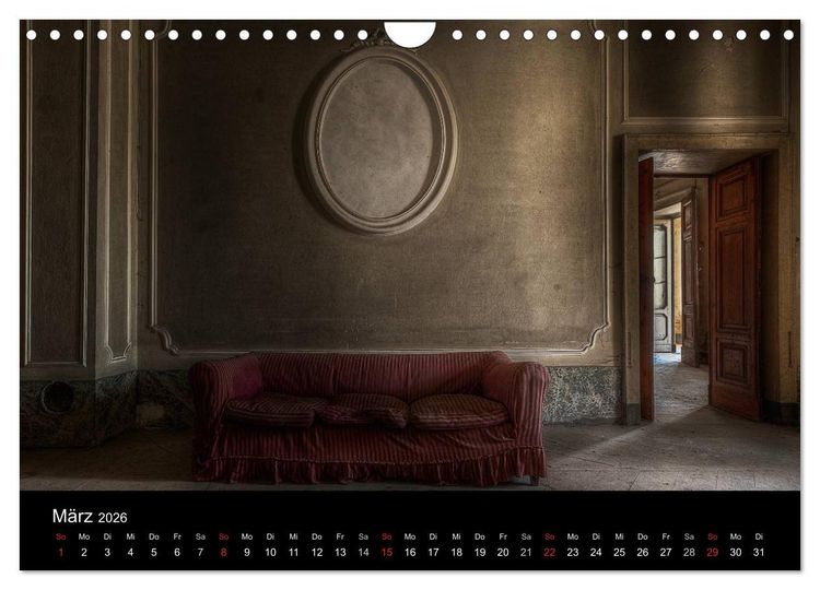 Produktbild: Toscana Interieurs - Marodes mit Charme (Wandkalender 2026 DIN A4 quer), CALVENDO Monatskalender