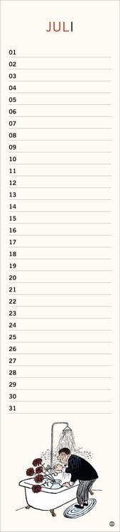 Produktbild: Loriot Geburtstagskalender Langplaner