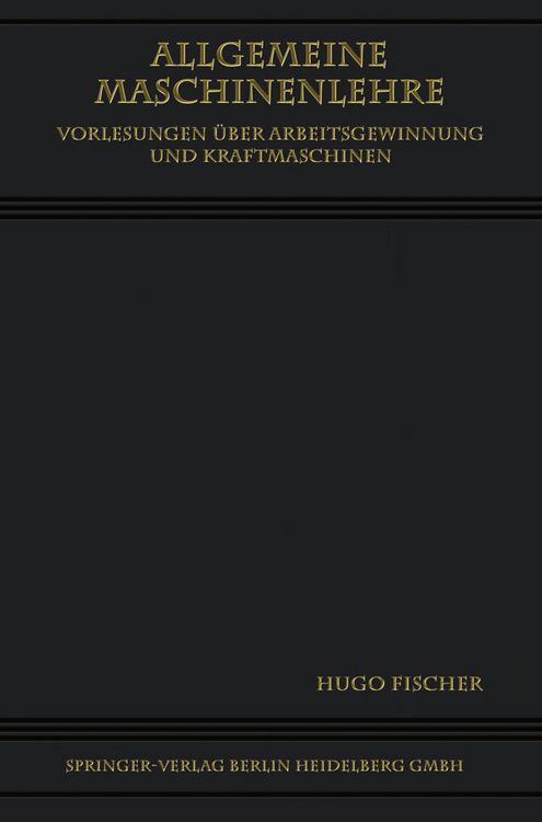 Produktbild: Allgemeine Maschinenlehre