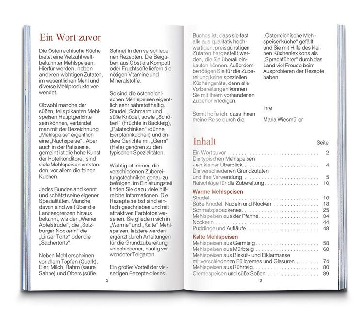 Produktbild: KOMPASS K&uuml;chensch&auml;tze &Ouml;sterreichische Mehlspeisen
