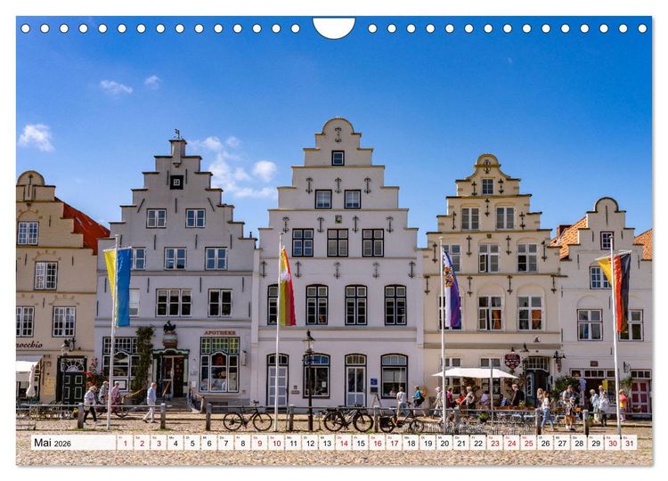 Produktbild: Schleswig-Holstein - Nordfriesland (Wandkalender 2026 DIN A4 quer), CALVENDO Monatskalender