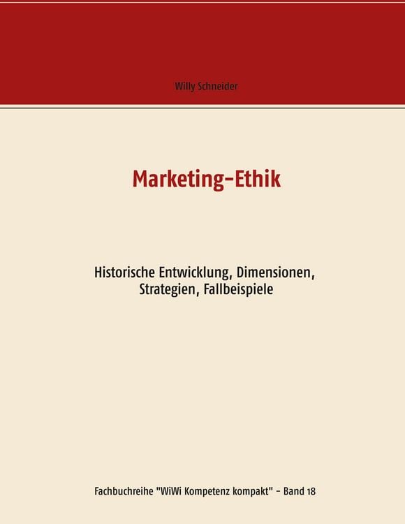 Produktbild: Marketing-Ethik