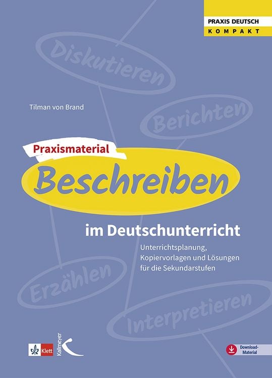 Produktbild: Praxismaterial: Beschreiben im Deutschunterricht